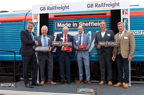 GB Railfreight And Newell Wright Unveil New Made In Sheffield