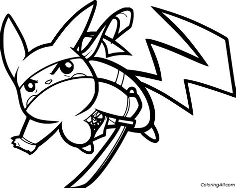 Pikachu Coloring Pages 35 Free Printables Coloringall