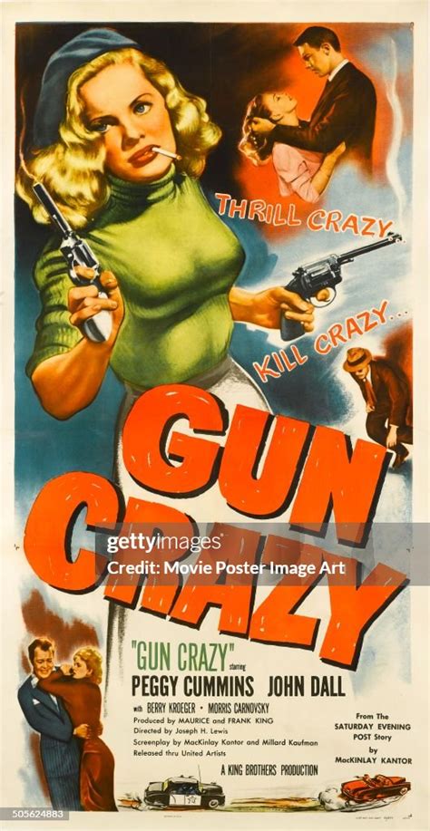 A Poster For Joseph H Lewis 1950 Drama Gun Crazy Starring Peggy