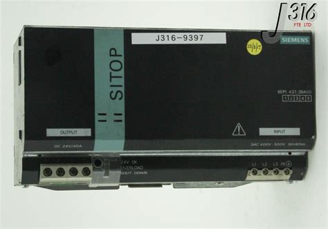 Siemens Sitop Power Modular Power Supply Ep Ba Ep