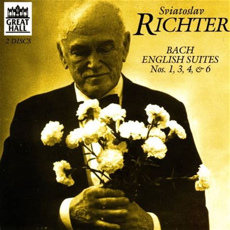 Buy Sviatoslav Richter Plays Bach English Suites Online Sanity