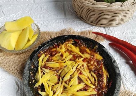 Resep Sambal Mangga Kweni Oleh Citra Risa Septiani Cookpad