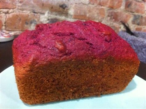 Sweet Beet Bread Recipe Genius Kitchen Beet Bread Recipe Beetroot Juice Recipe Red Juice