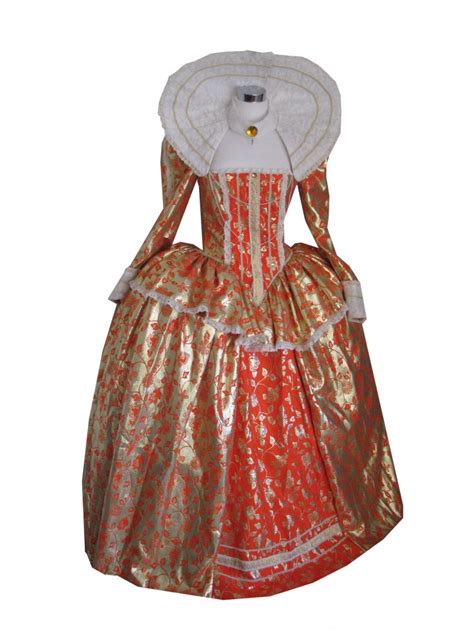 Ladies Elizabethan Tudor Queen Elizabeth 1 Costume Size 14 Complete