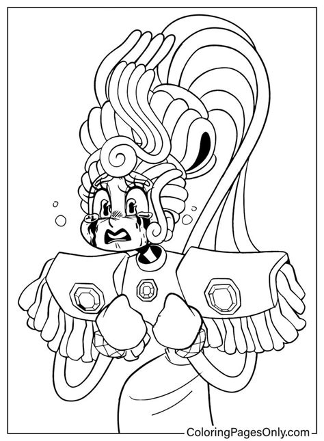 Velvet And Veneer Coloring Pages Coloringpagesonly In