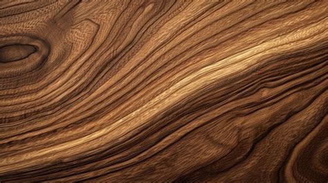 Premium AI Image Smooth Wood Grain Texture Background