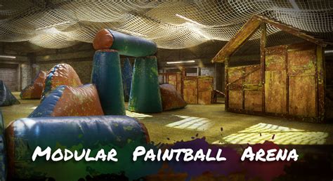 Modular Paintball Arena in Environments - UE Marketplace