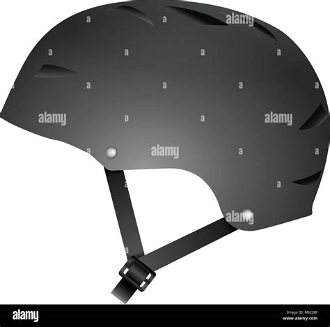 Cycling Helmet On A White Background Stock Vector Image And Art Alamy