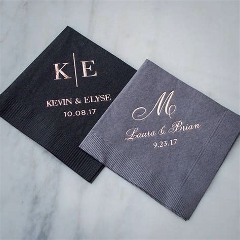 Monogram Napkins - Etsy