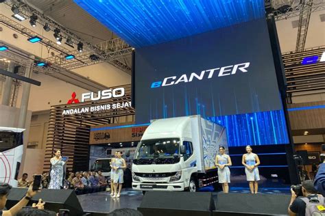 Mitsubishi Fuso Luncurkan Truk Listrik ECanter Ini Spesifikasinya