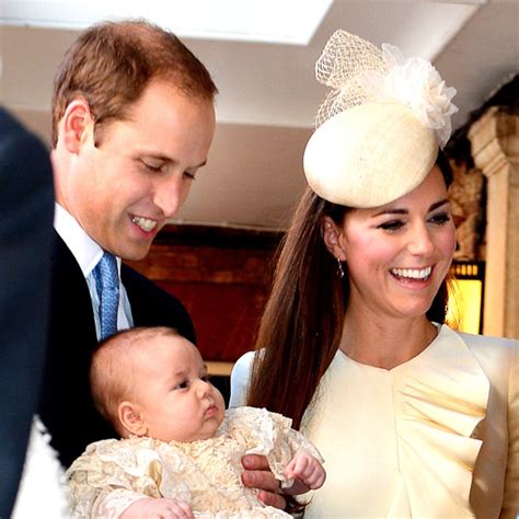 See Prince George At His Christening