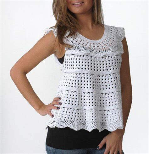 Crochet Top Pattern Sexy Crochet Top Pattern Boho Top Crochet Pattern