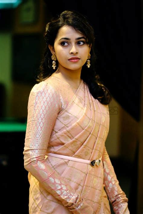 Sri Divya In Saree Photos At Natchathira Vizha South Indian Actress