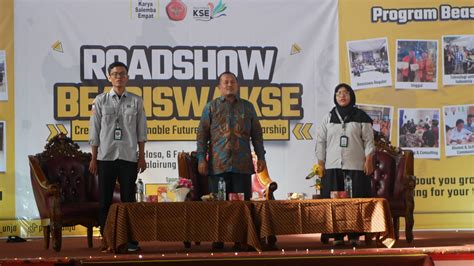 UNJA Dan Paguyuban Karya Salemba Empat Gelar Roadshow Beasiswa KSE 2024