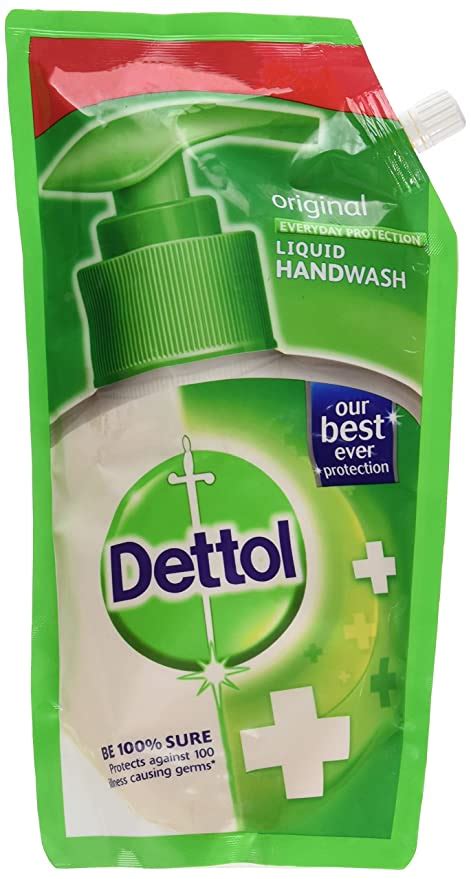 Dettol Original Liquid Hand Wash Refill Pouch Bath Hand Wash