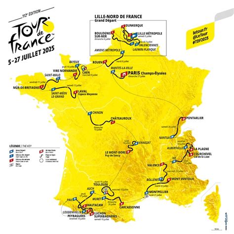 Le parcours du Tour de France 2025 dévoilé 3bikes fr votre magazine