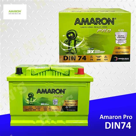 Amaron Hi Life Pro Din Din Maintenance Free Car Battery