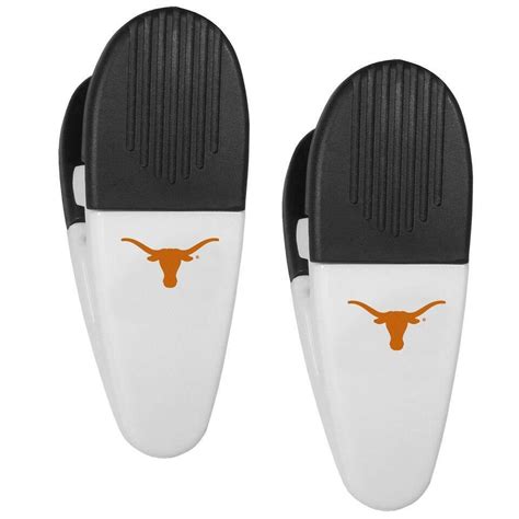 Texas Longhorns Magnetic Chip Clip 2 Pack New Ncaa Bag Snack Treat Magnet 754603861963 Ebay