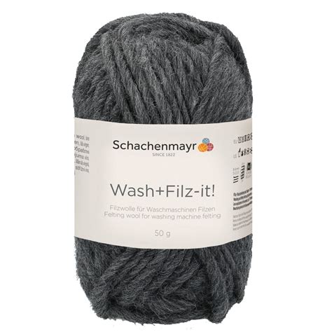 50g Schachenmayr Wash Filz It Filzwolle Stricken Basteln Filzen 59