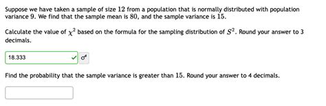 solved suppose     sample  size    cheggcom