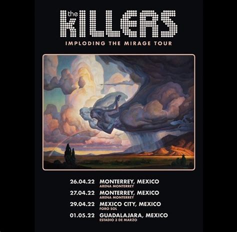 The Killers Fechas Tour Mexico 2022