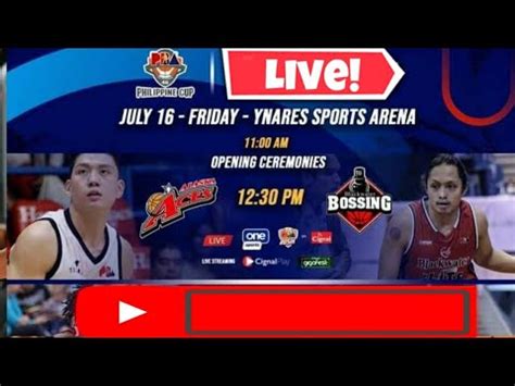 Alaska Aces Vs Blackwater Elite Pba Live June Youtube