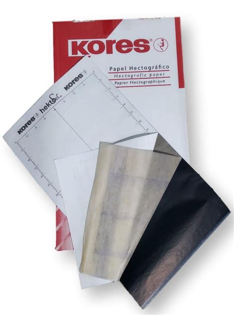 Media Resma Hojas Papel Hectogr Fico Kores Premium Free Hand