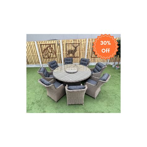 Belgrade Deluxe Rattan Dining Set Save €600 — Monahans Fuels And Garden Centre