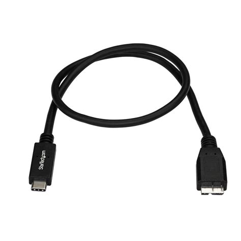 Cable Startech Adaptador Usb C A Micro Usb B 50cm Disco Externo Usb31cub50cm Oechsle Oechsle