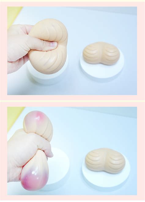 Wholesale Sexy Scrotum Shape Stress Scrotum Ball Adult T Joke Toy