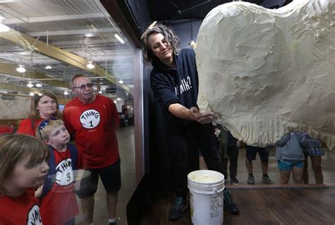 Butter Sculptures Including Cows And Bison At The Kansas State Fair