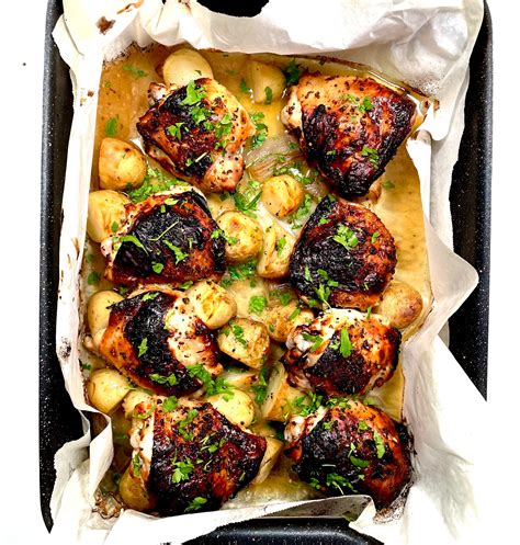 Honey & Lemon Chicken Tray Bake - Best Recipes UK