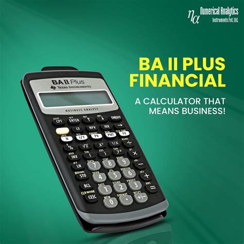 Texas Instruments Ba Ii Plus Financial Calculator Exam Approved For