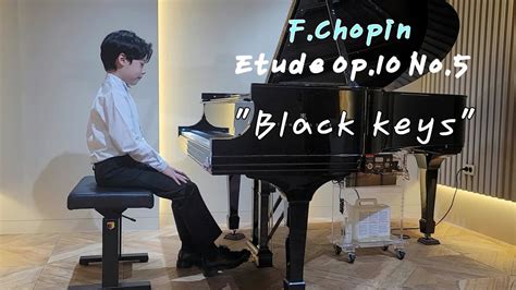 Fchopin Etude Op10 No5 In G Flat Major Black Keys 쇼팽 에튀드 5번