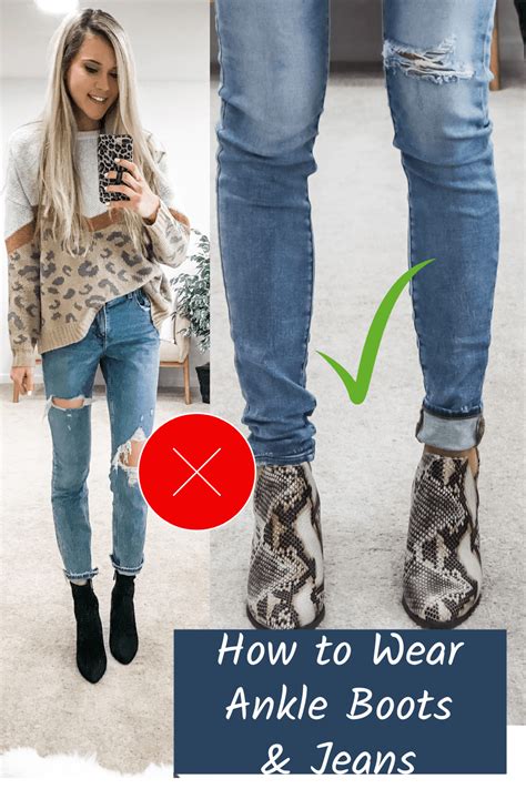 How To Wear Ankle Boots With Jeans