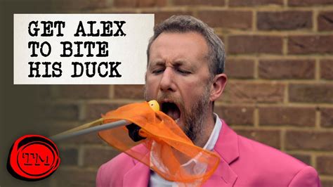 Enable Alex To BITE HIS DUCK Full Task Taskmaster YouTube