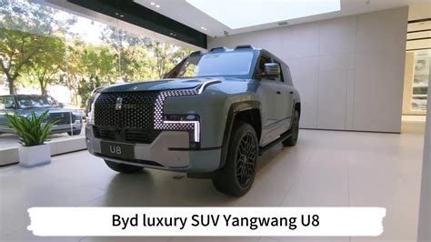 Best Preselling Byd Yangwang U8 2023 Luxury Off Road Vehicle 1197hp