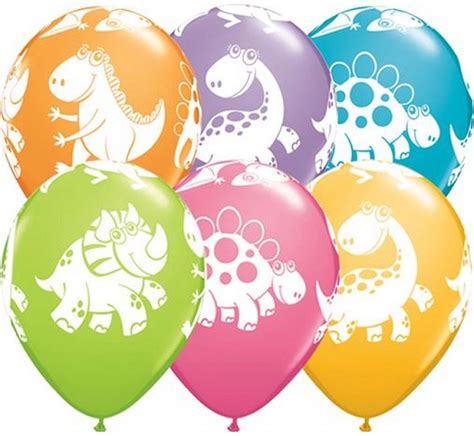 Dinosaurier Pastel Ballon Luftballon 6 Stück 11 Zoll 27 5 cm Disn