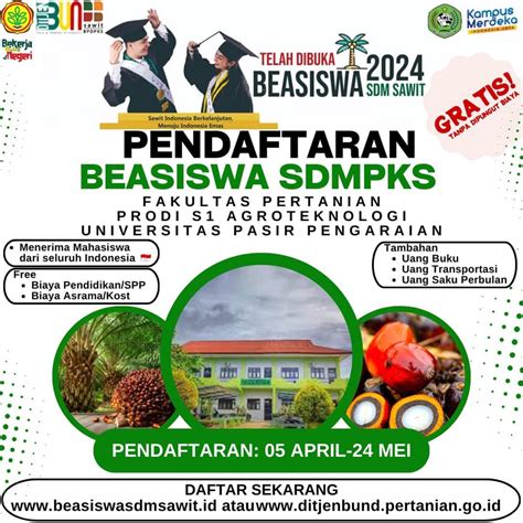 Mau Kuliah Gratis Buruan Daftar Seleksi Beasiswa Sawit Untuk