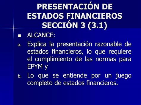 Solution Presentacionn De Estados Financieros Studypool