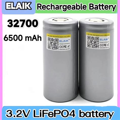 10pcs 100 Original 32700 6500mah 3 2v Lifepo4 Rechargeable Battery Professional Lithium Iron