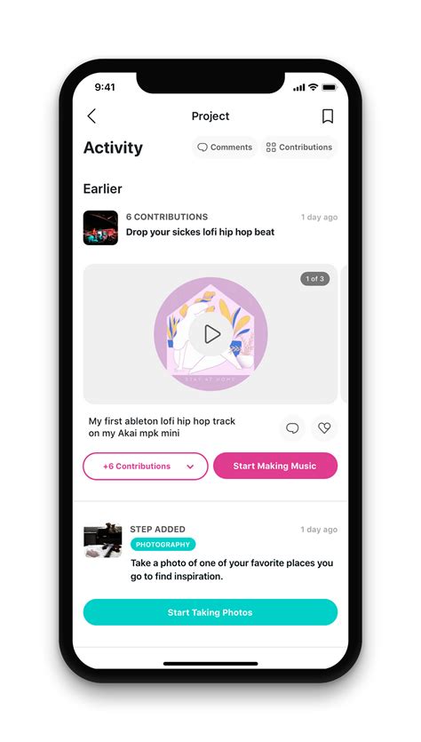 New Project Activity Feed — Now Available on iOS and coming to Android