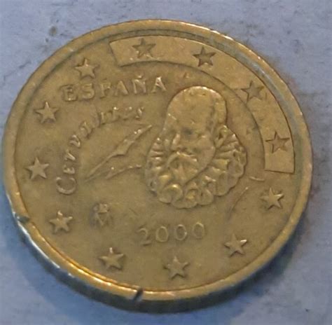 50 Centimes Deuro Espagne 2000 Etsy France