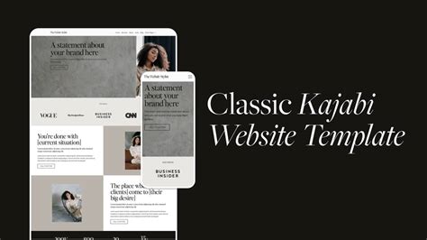 Shop Kajabi Website Templates The Website Stylist