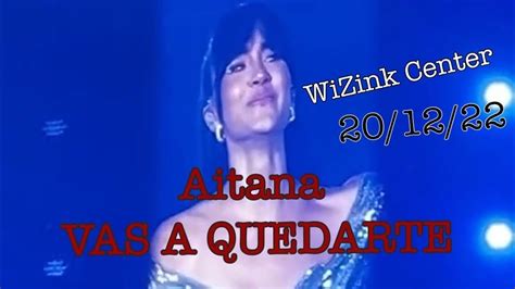 Aitana Vas A Quedarte 20 12 22 WiZink Center Fin De La Era