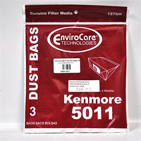 Kenmore Type M Canister Vacuum Cleaner Bags Home And Kitchen