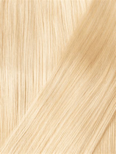 Próbka włosów naturalnych 60 Bardzo jasny blond Cameron Hair