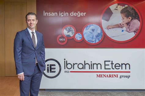 İbrahim Etem Menarini Satış ve Ticari İşler Direktörlüğünün Yeni