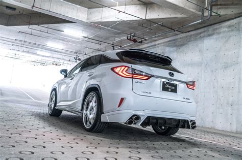 Lexus Rx F Sport With Rowen Body Kit Has Quad Exhaust Autoevolution