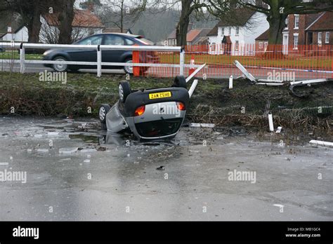 Ice Car Crash High Resolution Stock Photography And Images Alamy